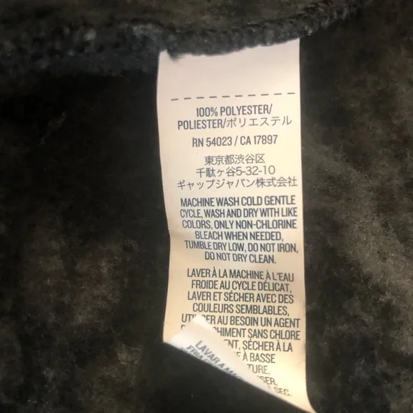 Old Navy Snowflake Fleece Zip Up Jacket XXL - Picture 5 of 5